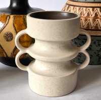 Stara ceramika modernistyczny świecznik Dietmar Urbach Design Vintage