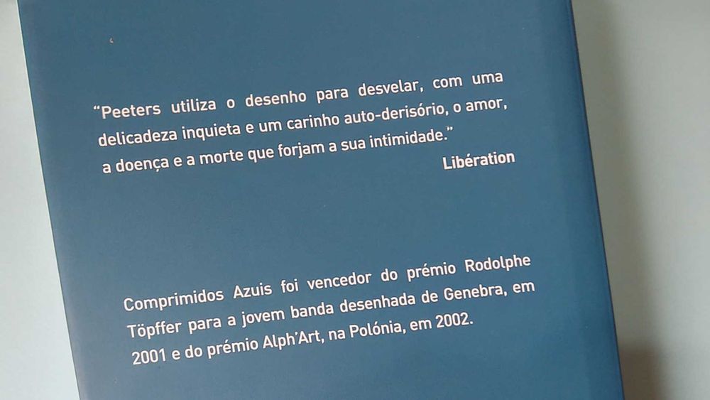 Frederik Peeters - Comprimidos Azuis - Ed. Biblioteca de Alice