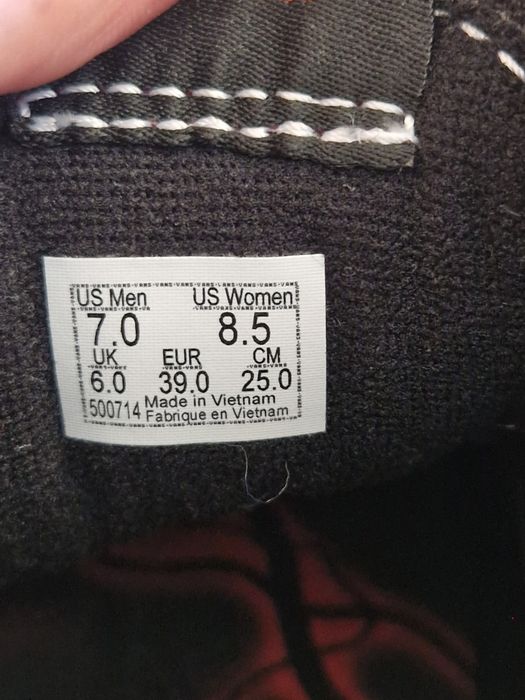 Кеды Vans Sk8-HI X Stranger Things Reissue Black/Red  р.39