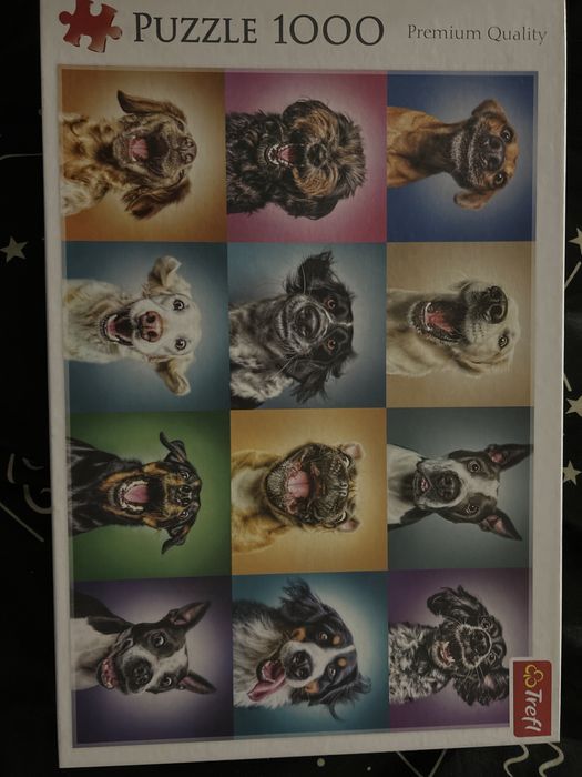 Puzzle psy 1000 elementów