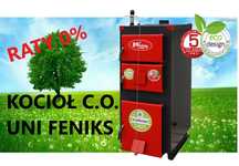 Kocioł Piec Piece C.O.  5 KLASA na Węgiel/Drewno/Chrust 10kw do 110m2