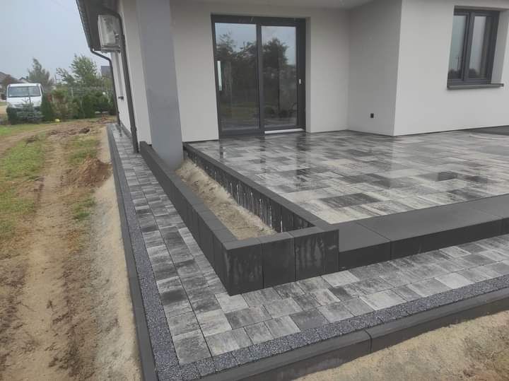 Usługi  brukarskie, Układanie  kostki, brukarz, bruki brukarstwo.