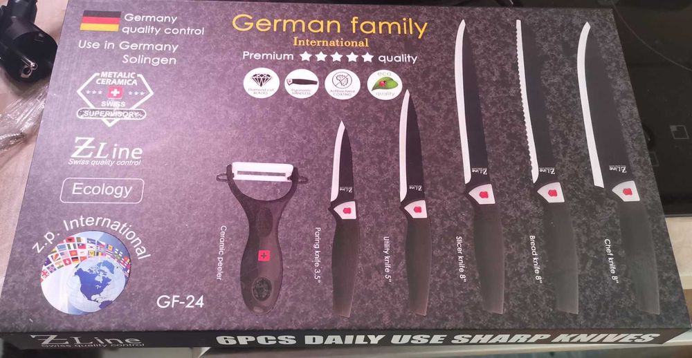 набор ножей German family GF-24