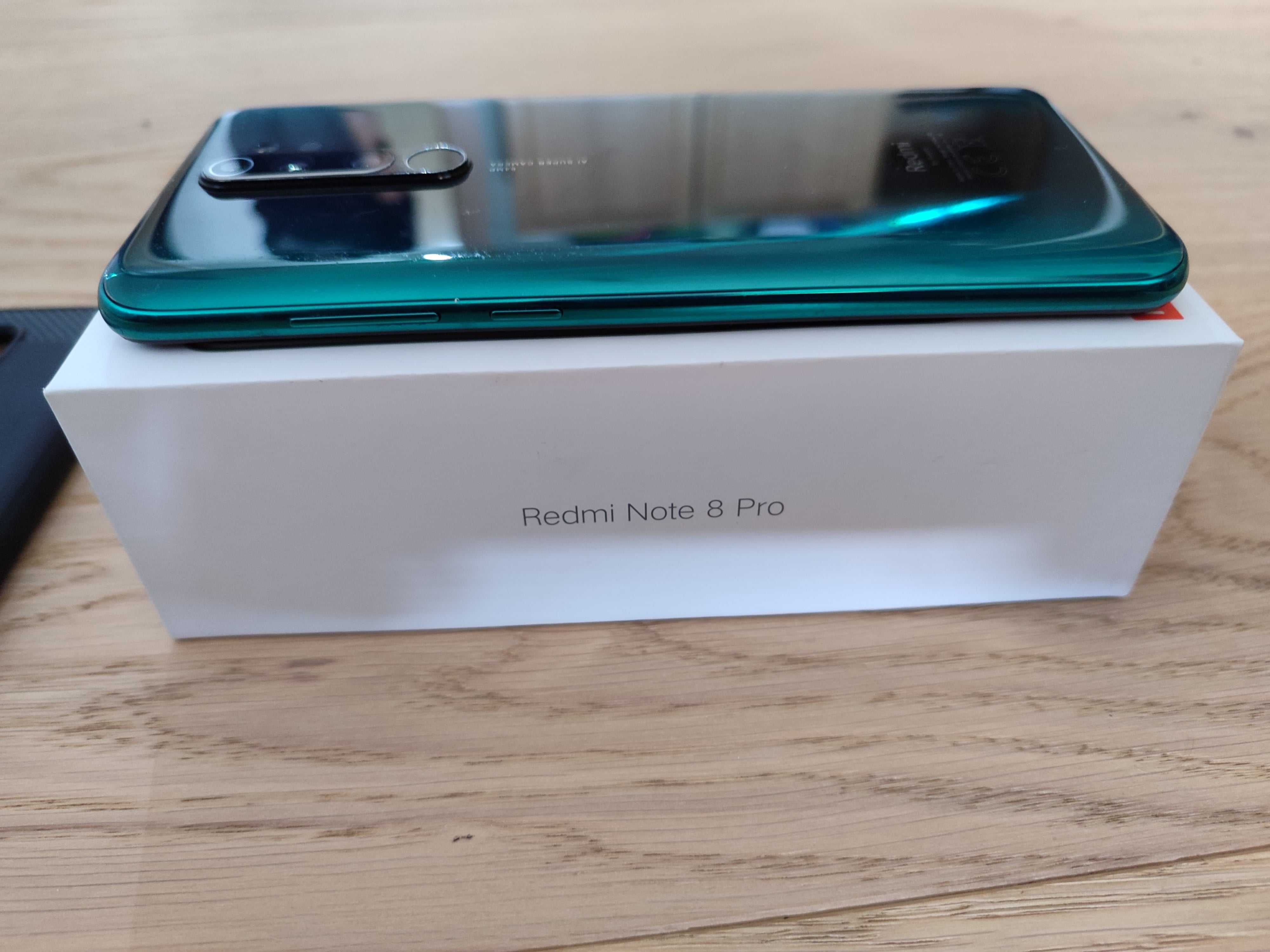 Redmi Note 8 Pro 6/64GB Forest Green - stan bardzo dobry