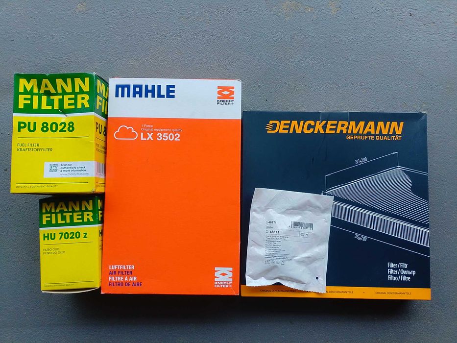 ОЛИВА / ФІЛЬТР (комплект заміни розхідників) для ТО