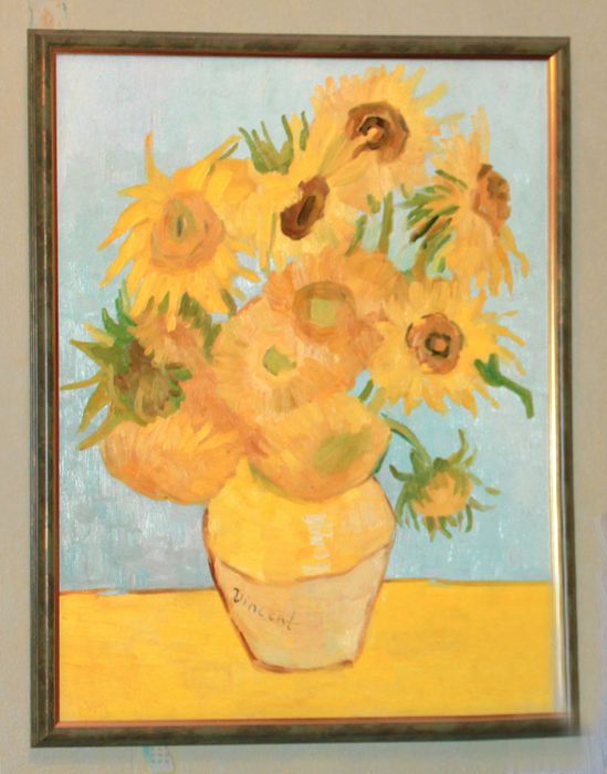 Картина 60х80 см. холст, масло. Хорошая рама