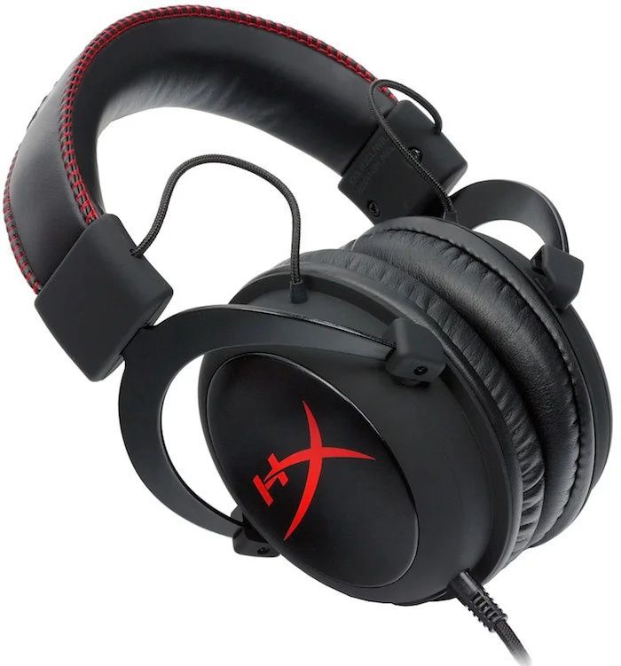 Наушники игровые для ПК Kingston HyperX Cloud Core Black