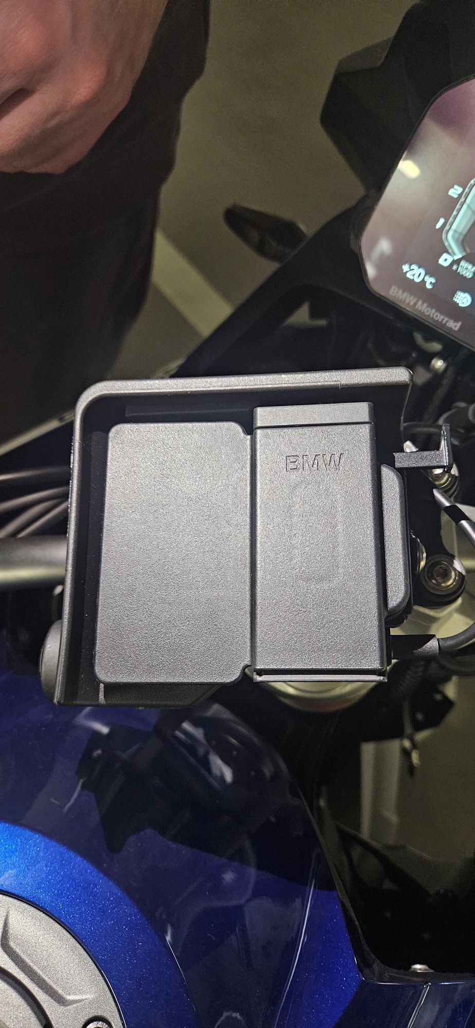 Zamykany uchwyt na nawigacje BMW Motorrad F750gs/F850gs/F900r