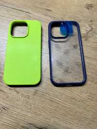 Iphone 14 Pro etui case limonkowy