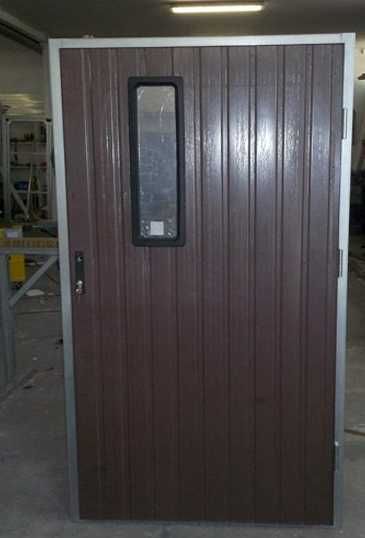Drzwi techniczne na każdy wymiar stalowe drzwi do garażu kotłowni