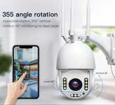 Бездротова 5MP 4G SIM камера відеоспостереження з PTZ та аудіо