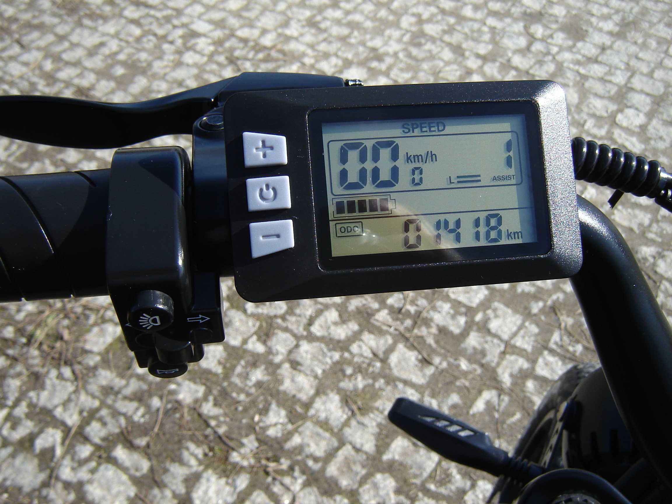 Rower Elektryczny Fatbike Terenowy MTB FAT Tire Down Hill 90km zasięgu