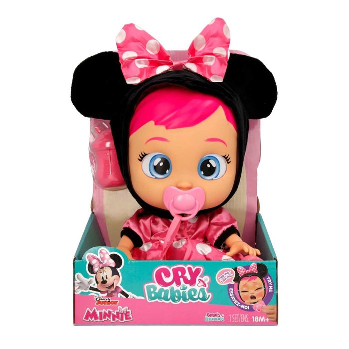 Cry Babies Інтерактивна лялька Плакса Мінні Маус дісней IMC Toys