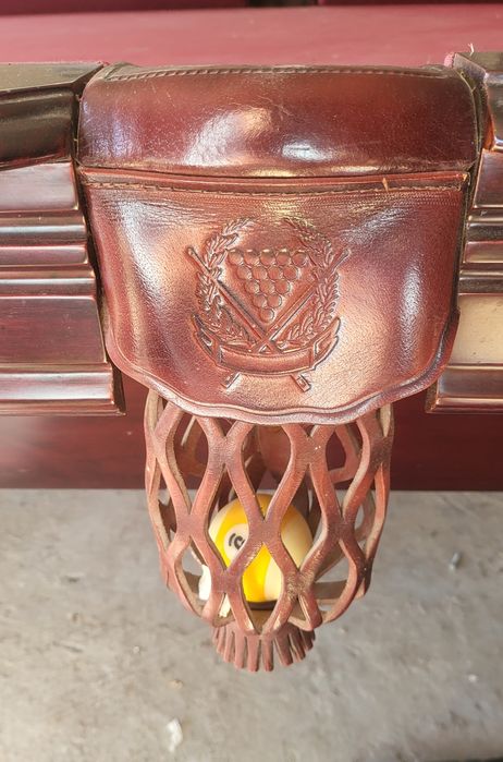 Mesa de bilhar antiga