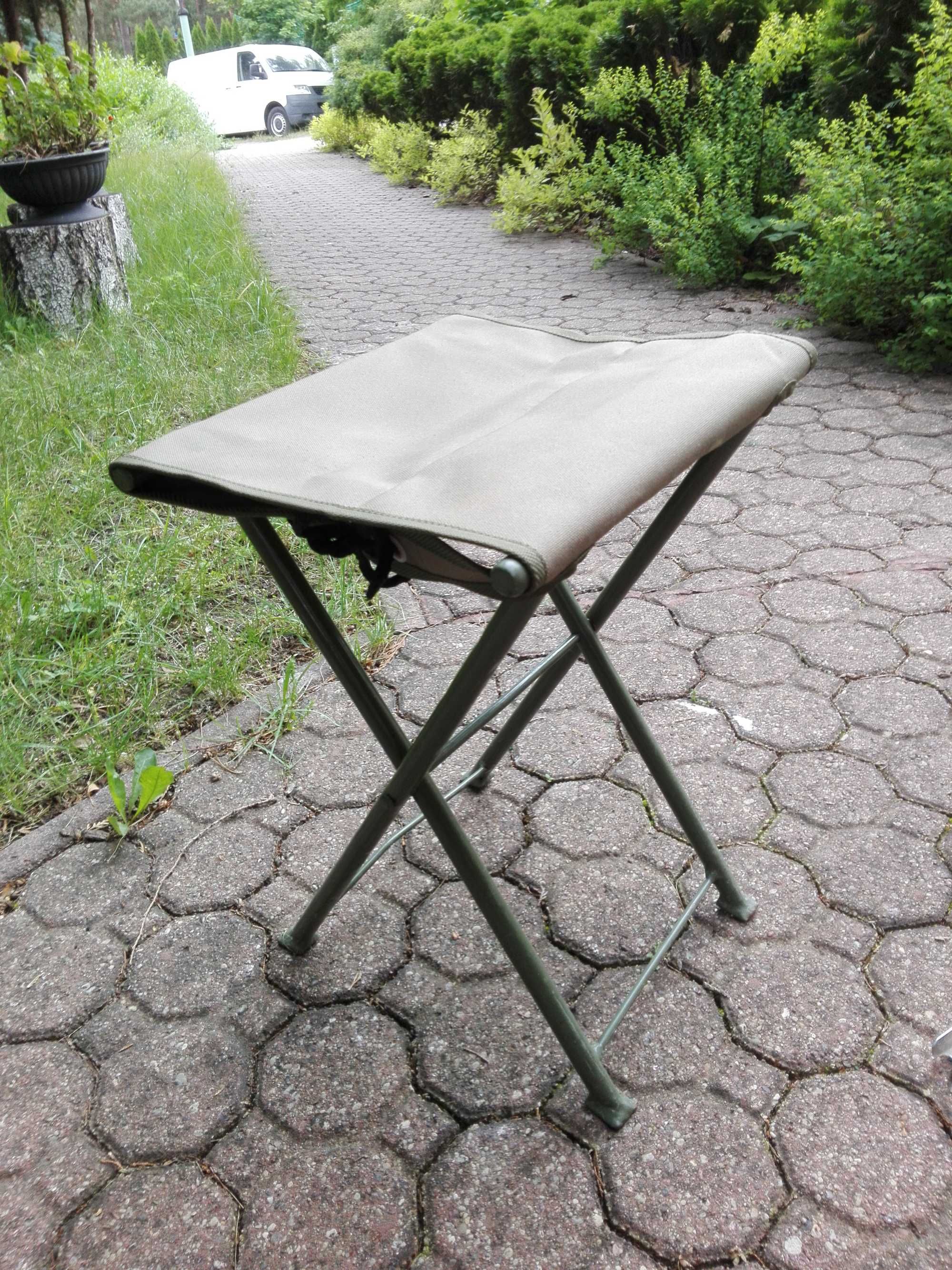 Taboret składany polowy wojskowy oryginał WP-5