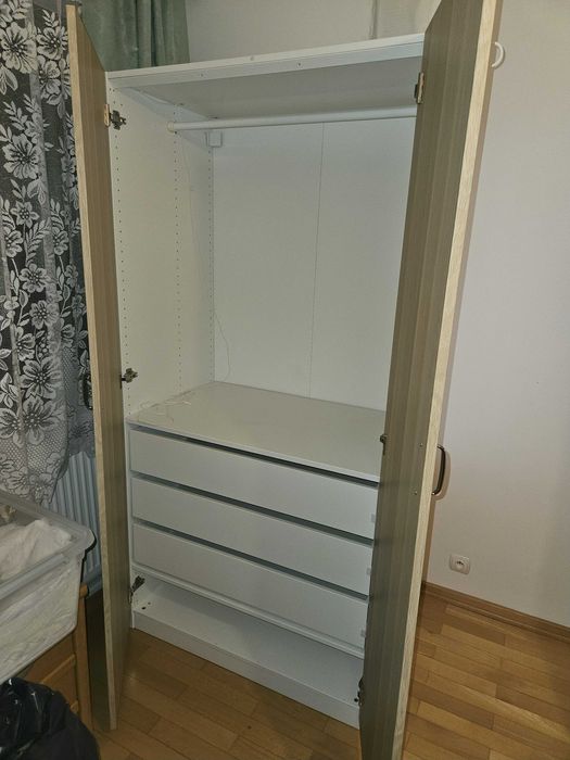 3 szafy IKEA, 2xPAX i 1xdziecięca