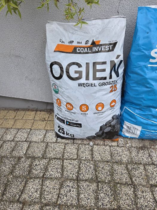 Węgiel Ekogroszek OGIEŃ 25 COAL