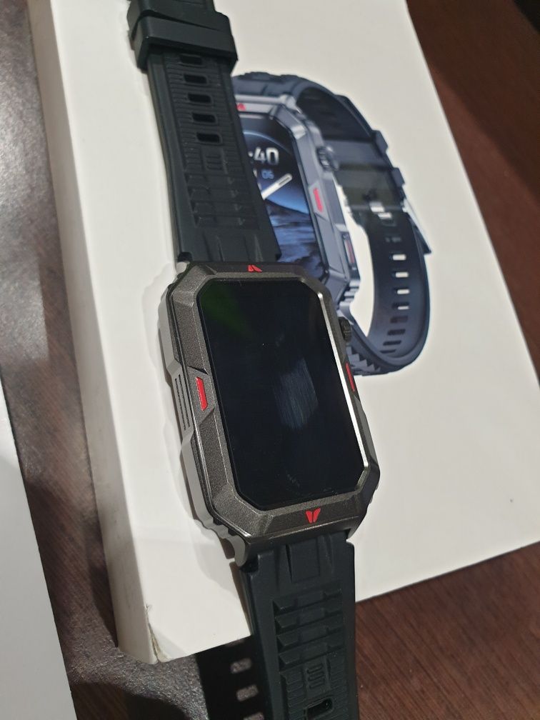 Smartwatch zegarek z funkcją rozmów menu PL / 3 paski wymienne