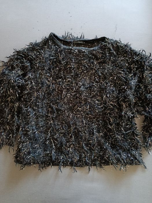 Sweter czarny damski