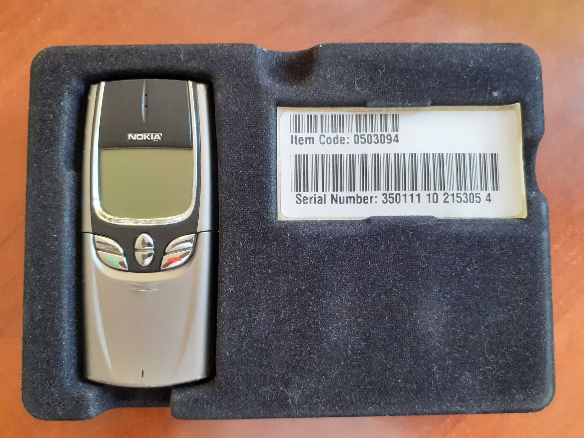 Nokia 8850 (+ Carregador Secretária 8850 + Cd Instalação)