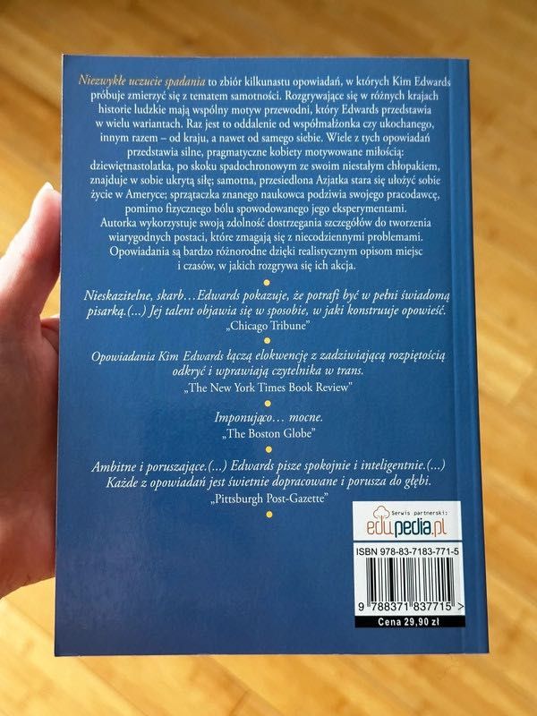 Niezwykłe uczucie spadania - Kim Edwards