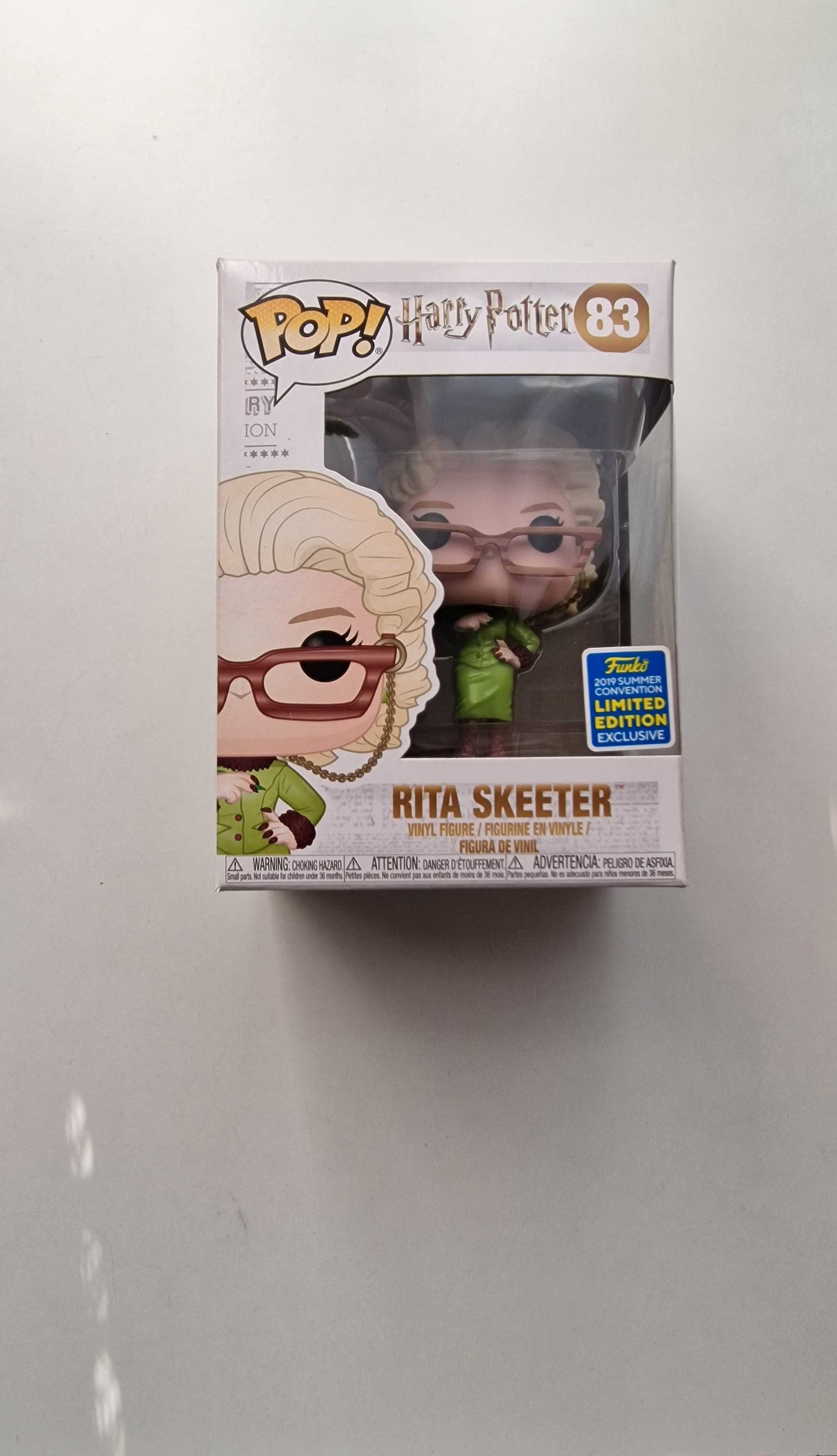 Funko Pop Harry Potter #83 Rite Skeeter SDCC2019