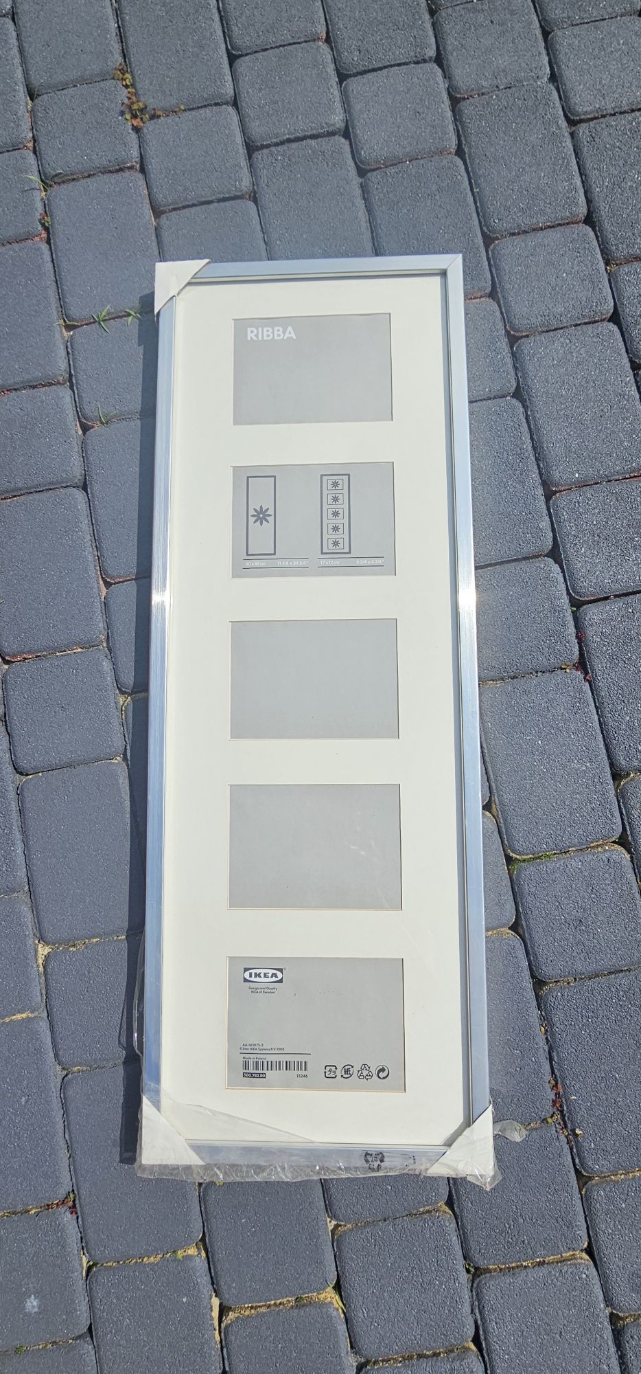 Rama srebrna IKEA