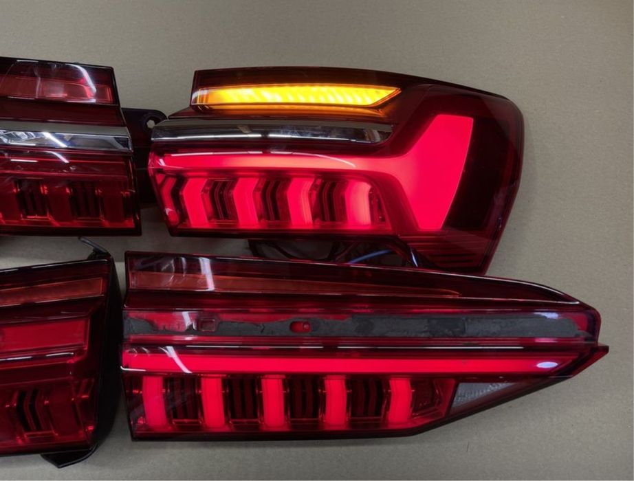 Фары фара фари стоп стопы стопи audi A6 C8 2019+ FULL LED с блоками