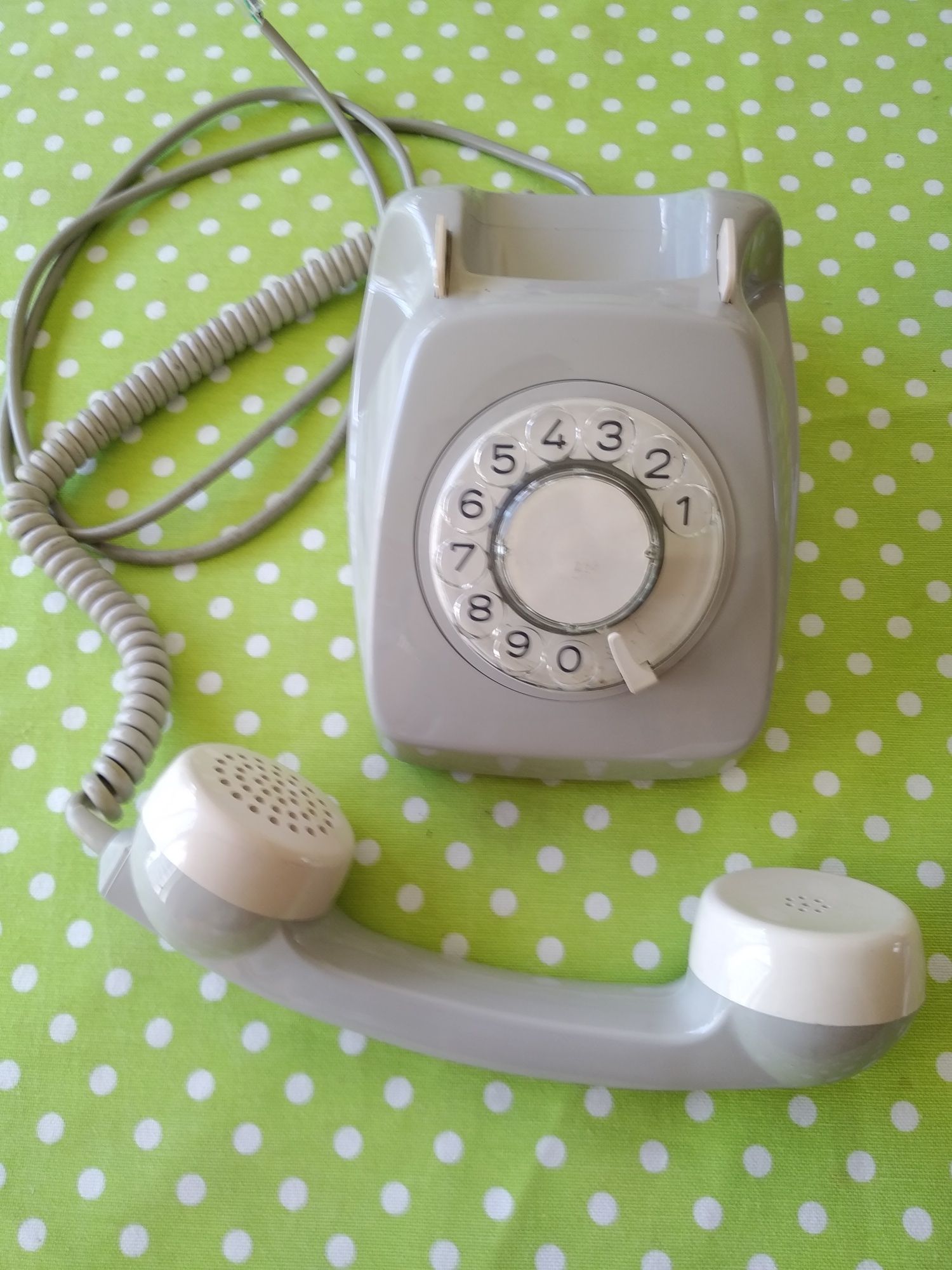 Telefone antigo Marcação por disco