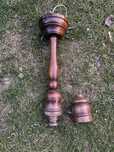 Lampa drewniana