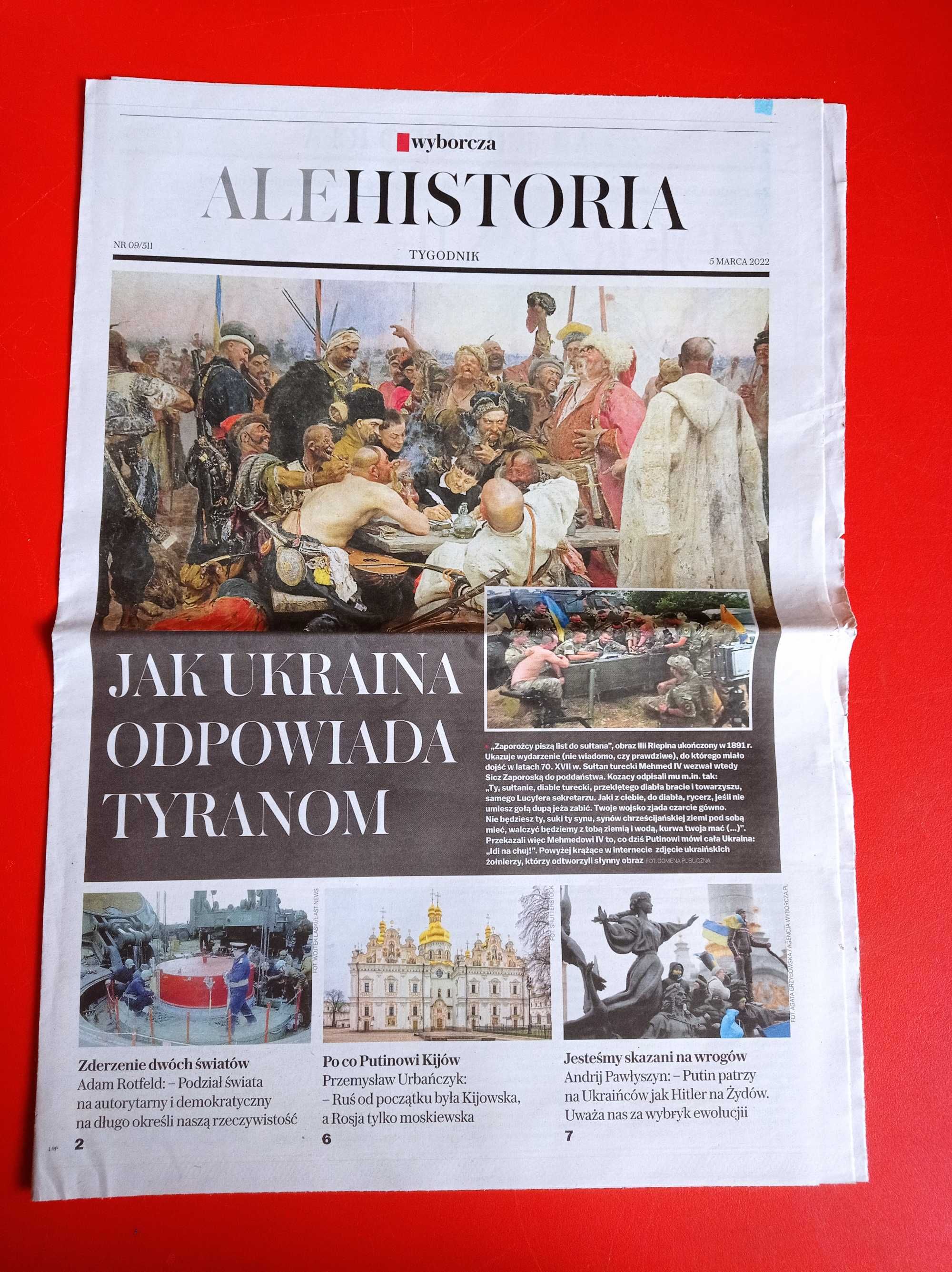 Gazeta Wyborcza ale Historia, nr 9, 5 marca 2022