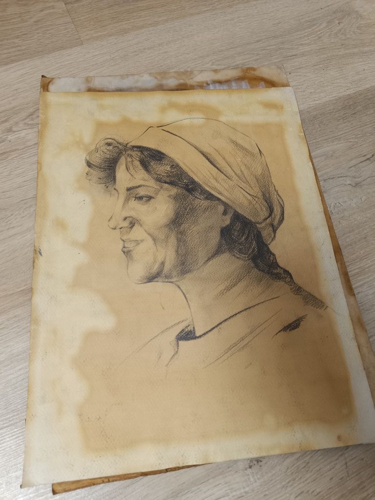 Рисунки, графика, рисунок винтажные А3