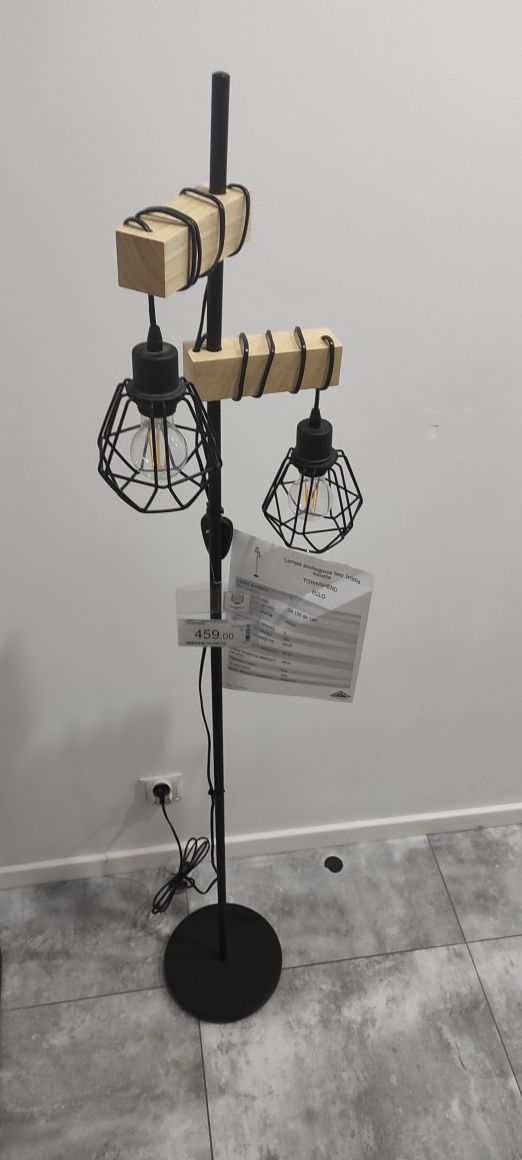 Lampa podłogowa   retro