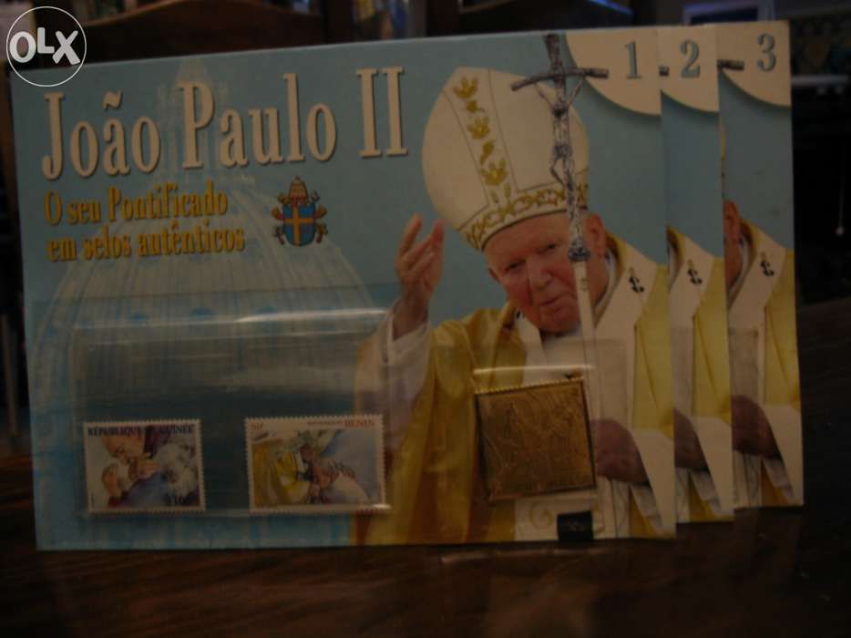 História do pontificado em selos autênticos de João Paulo II