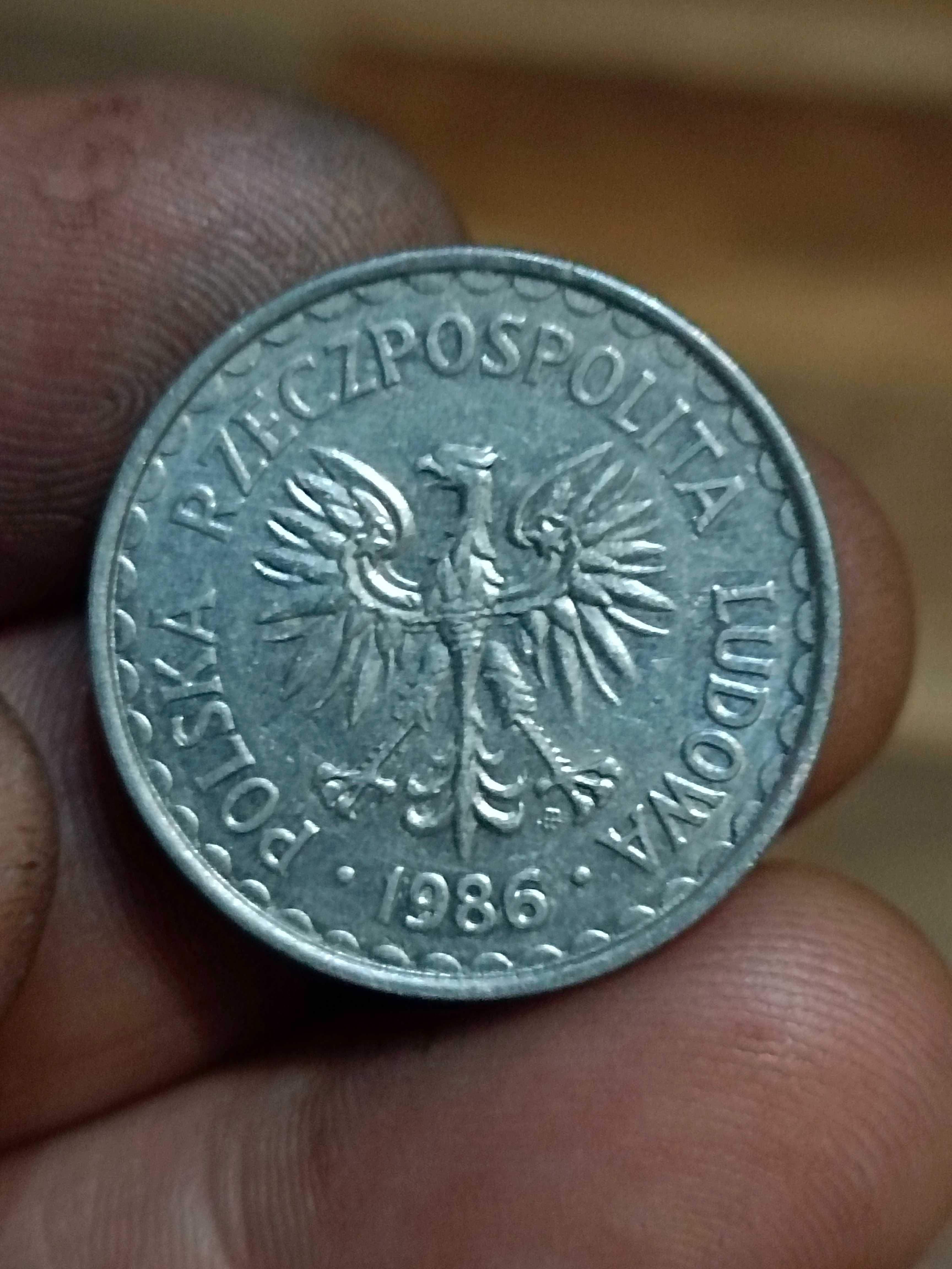Sprzedam monete 1 zl 1986