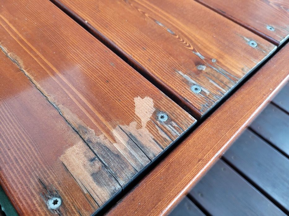 Ławka ogrodowa z modrzewia syberyjskiego