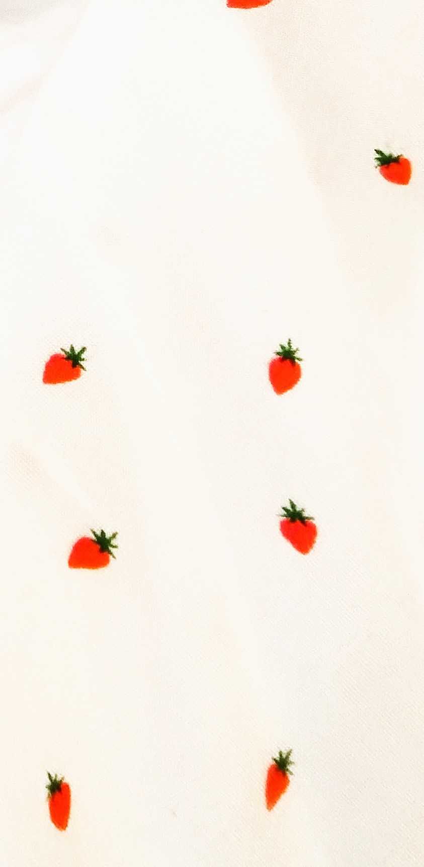 Sukienka LA PETITE ETOILE w truskawki rozm 3. PIĘKNA!
