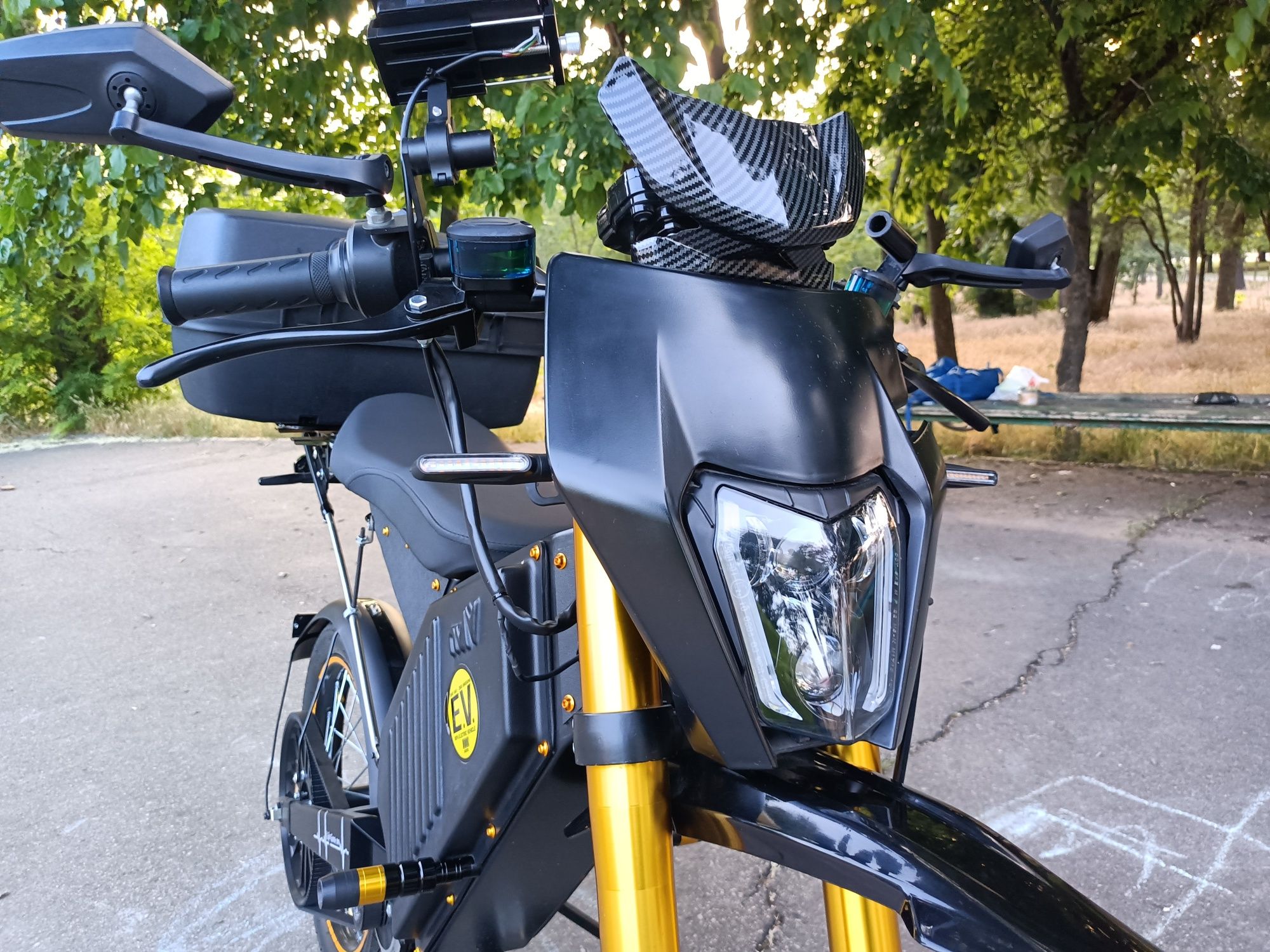 Електробайк Electric Enduro NVL 120 2(7)кВт 30Аг