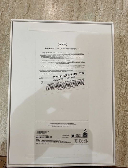 IPad Pro 11" M2 4.gen 256GB Wi-Fi + Magic Keyboard + Pencil 2