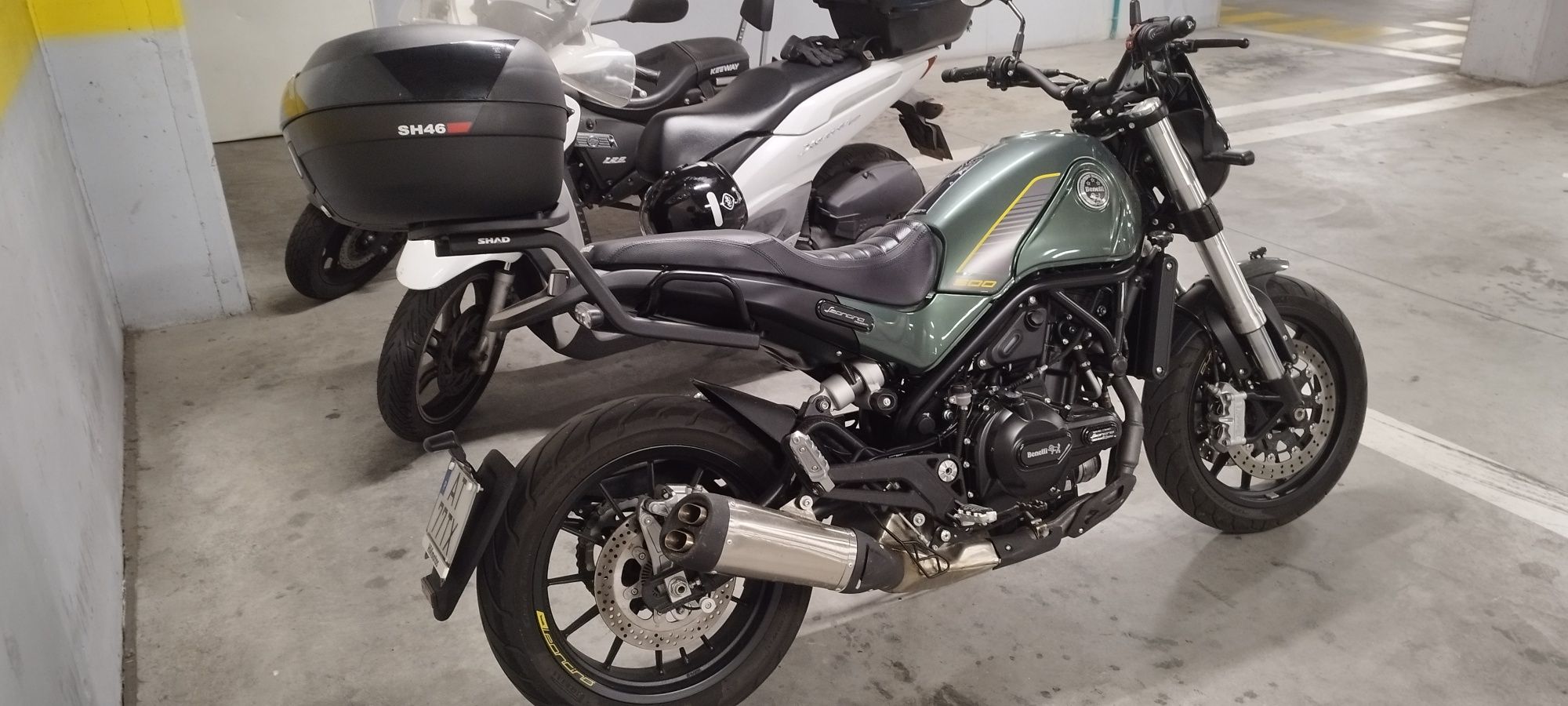 Leoncino 500 de 2022 - com mala, 1700 km