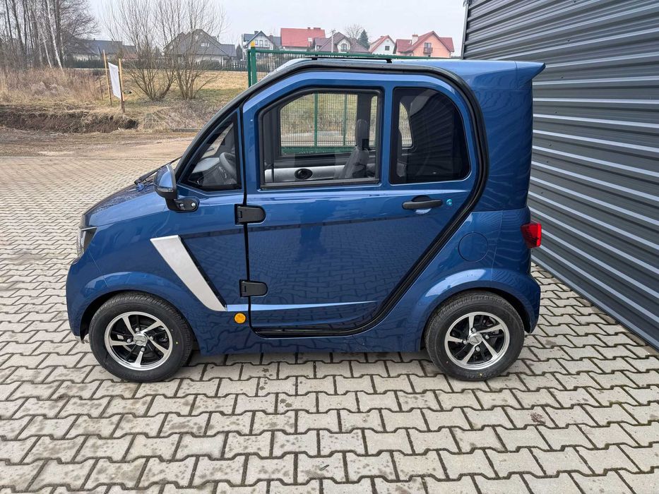 Elektryk Microcar Stormborn XL 12.2024 przeb. 78km aixam l6e  14lat
