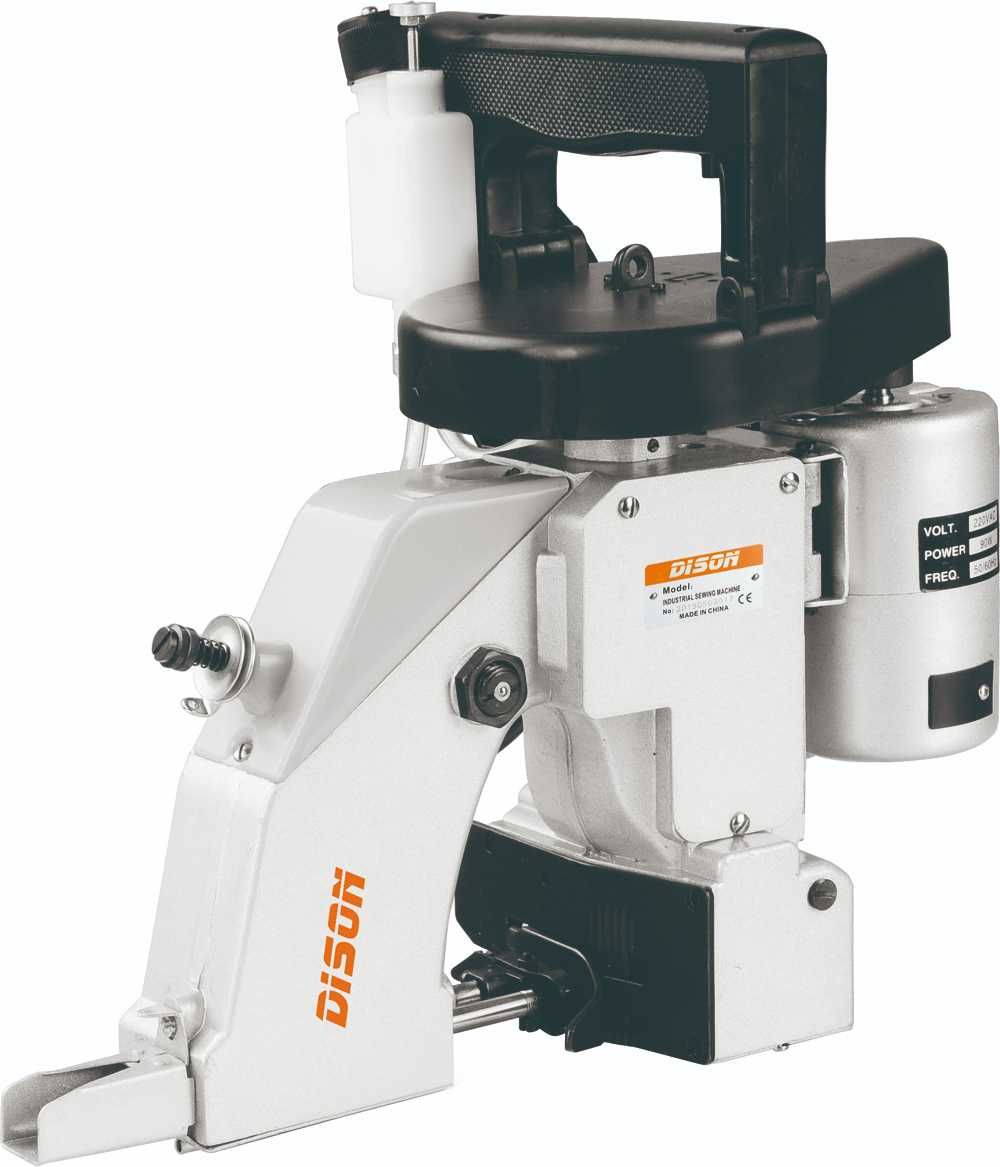 Máquina para coser sacos, portátil, com motor DISON