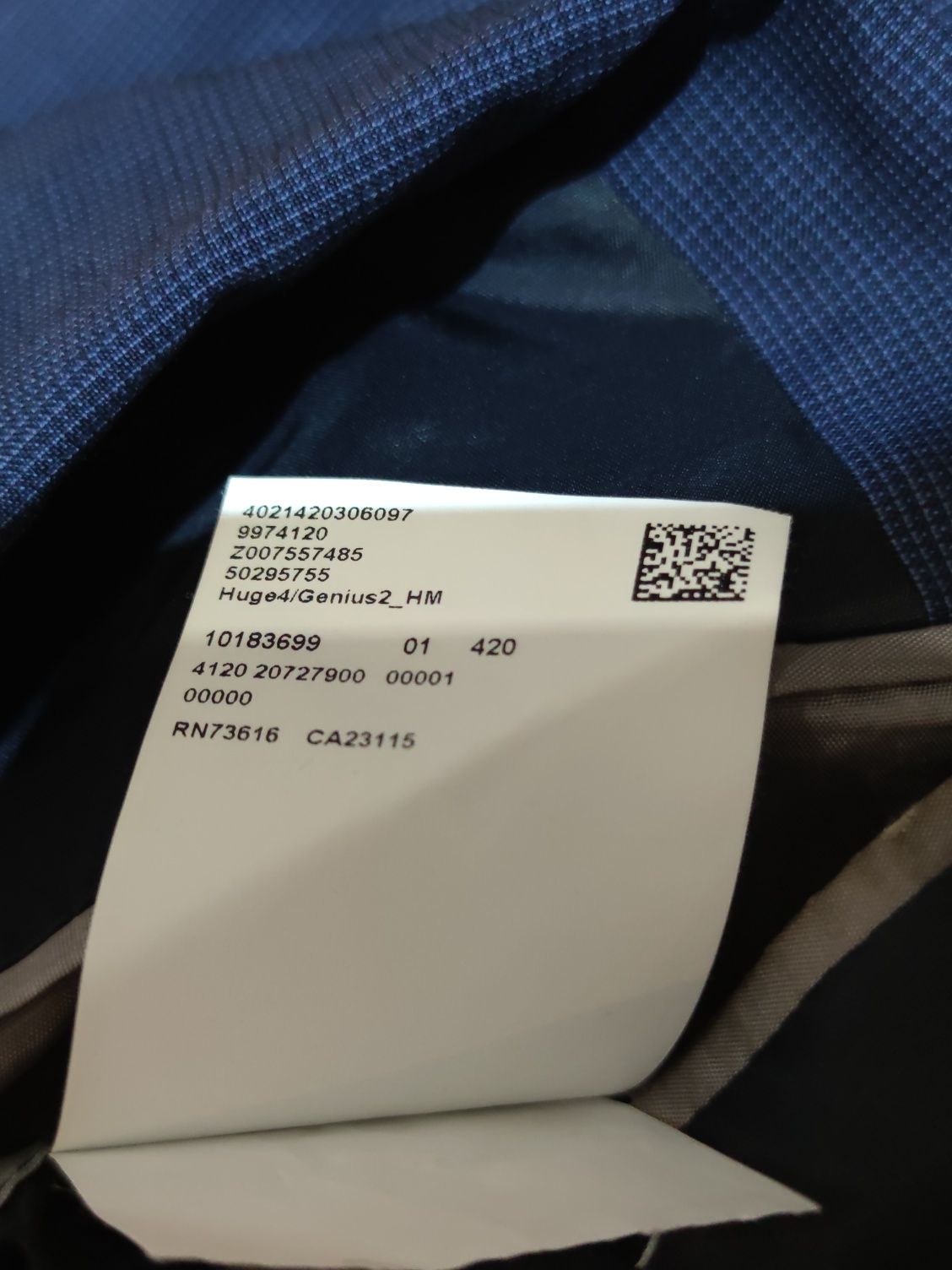 Marynarka męska firmy Hugo Boss