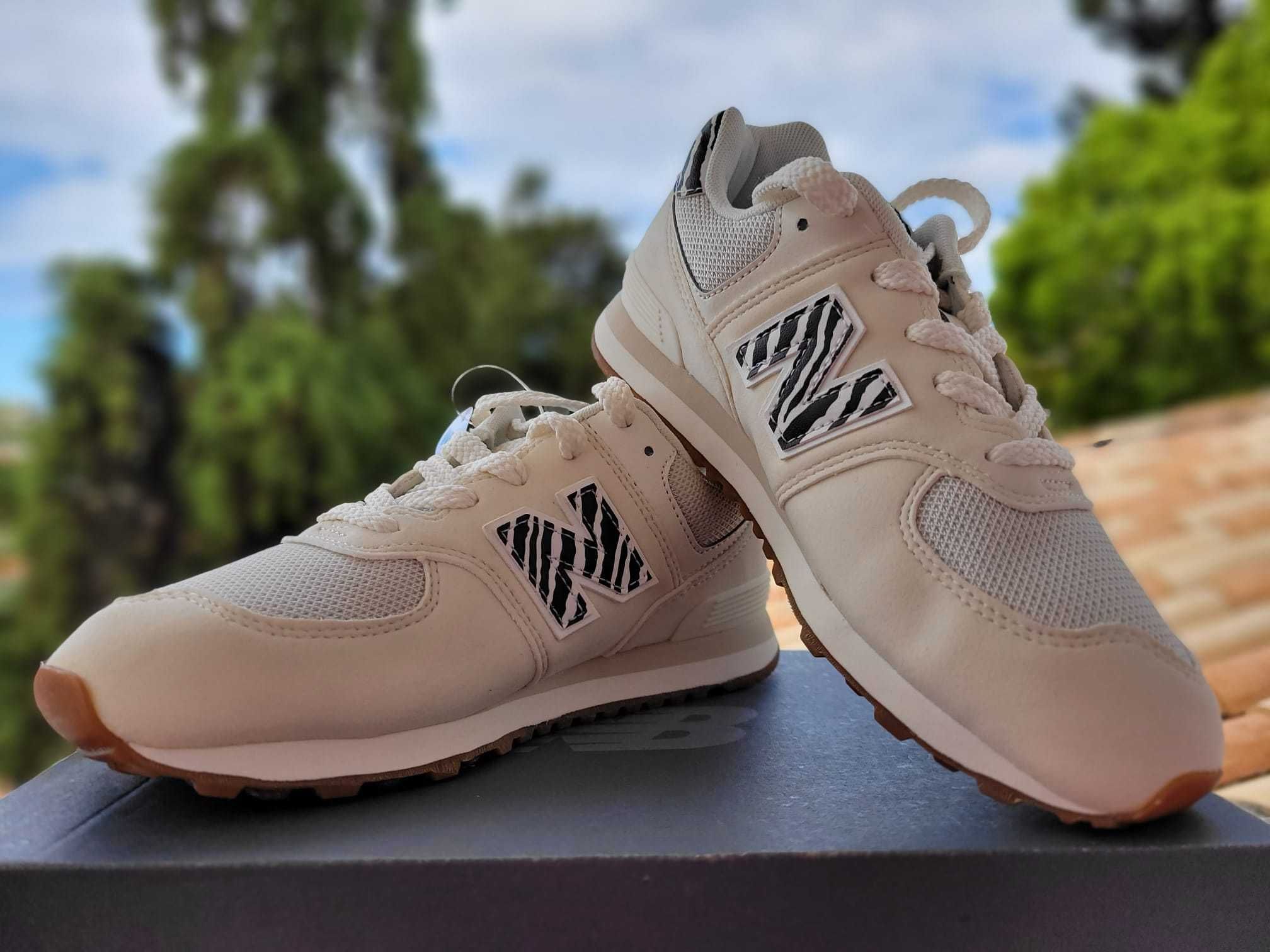 Sapatilhas New Balance 574 novas e com etiqueta - Tamanho 34,5