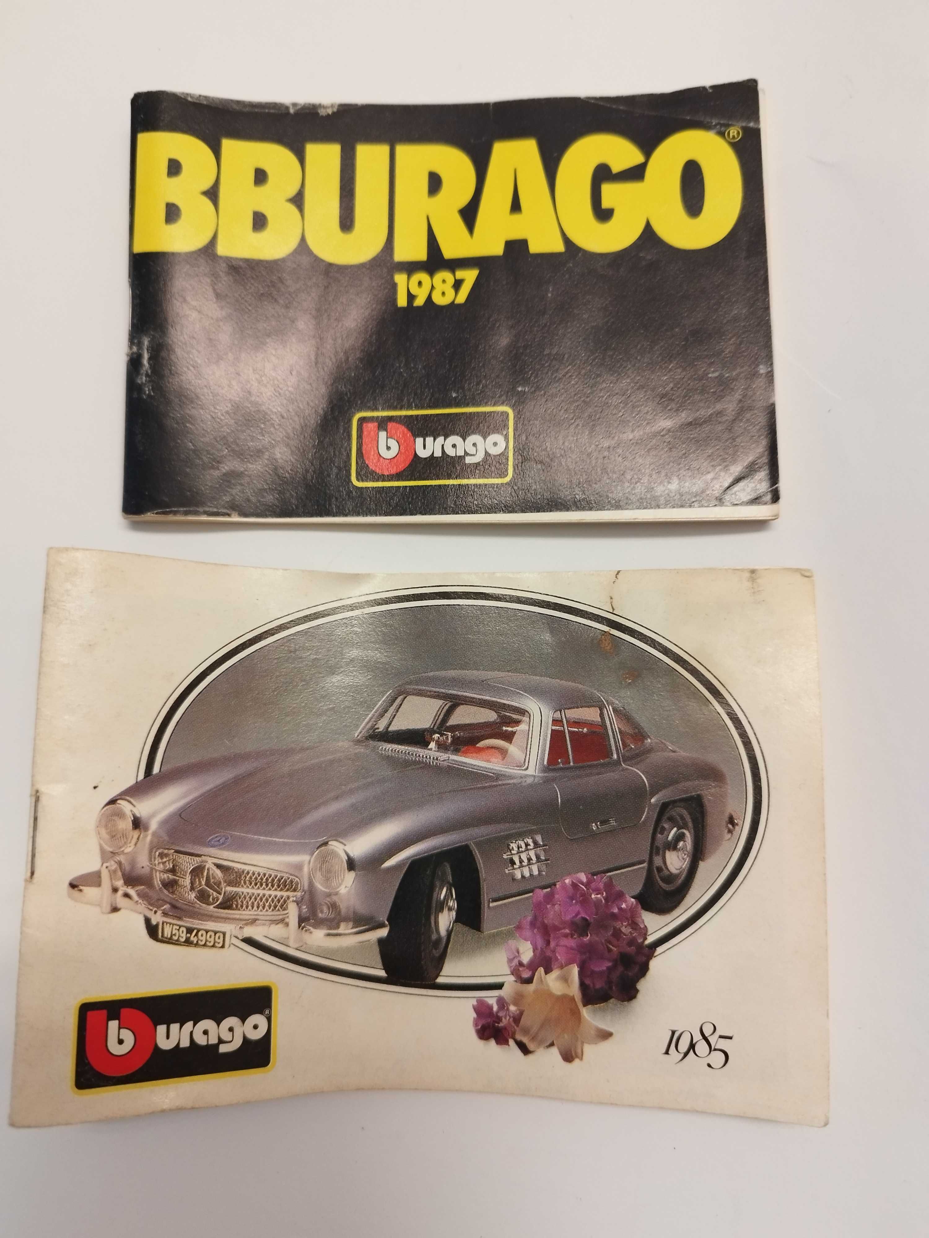 Burago Catalogos 1985 e 1987