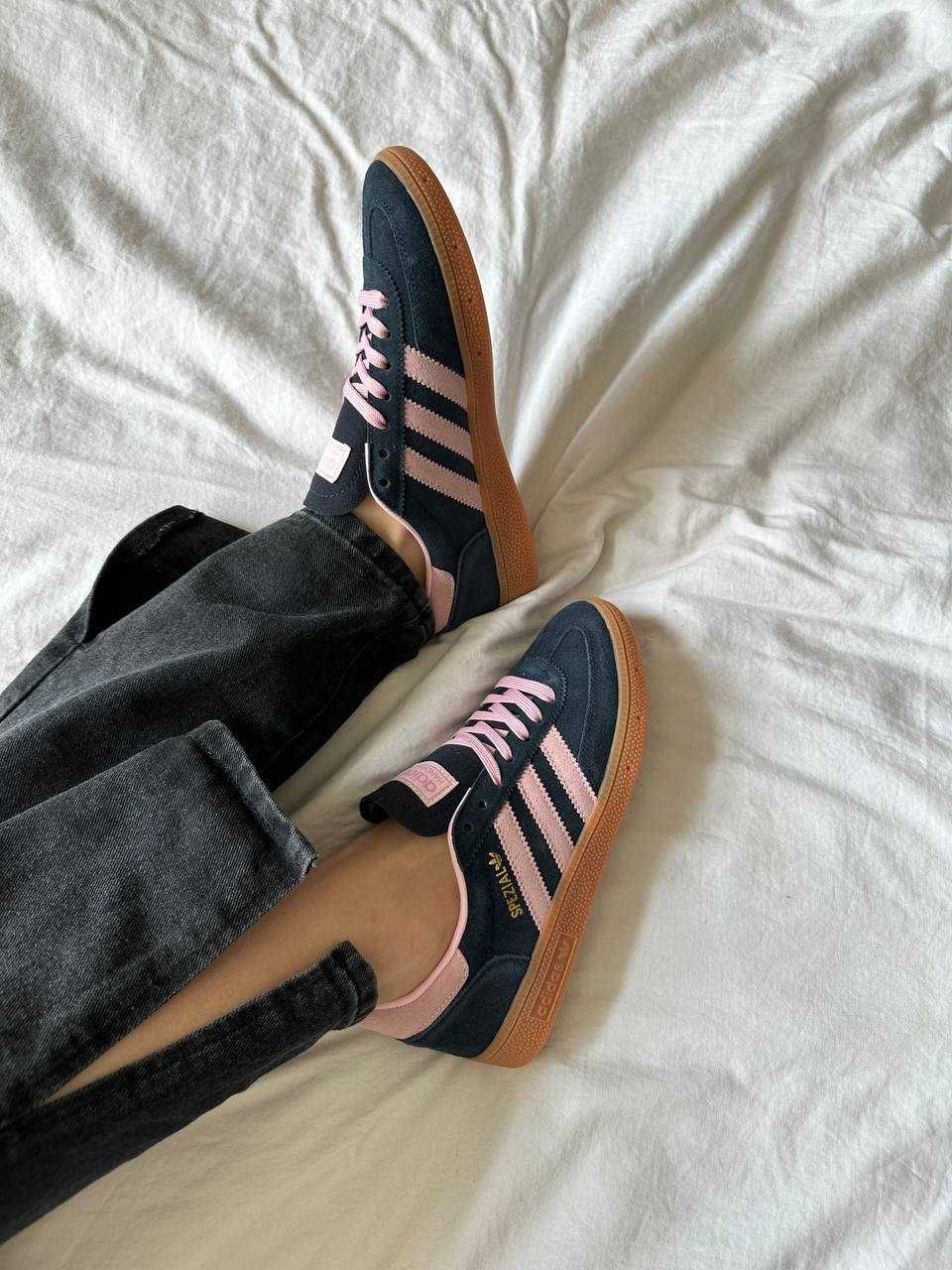 Adidas Spezial Handball Core Black Clear Pink Gum