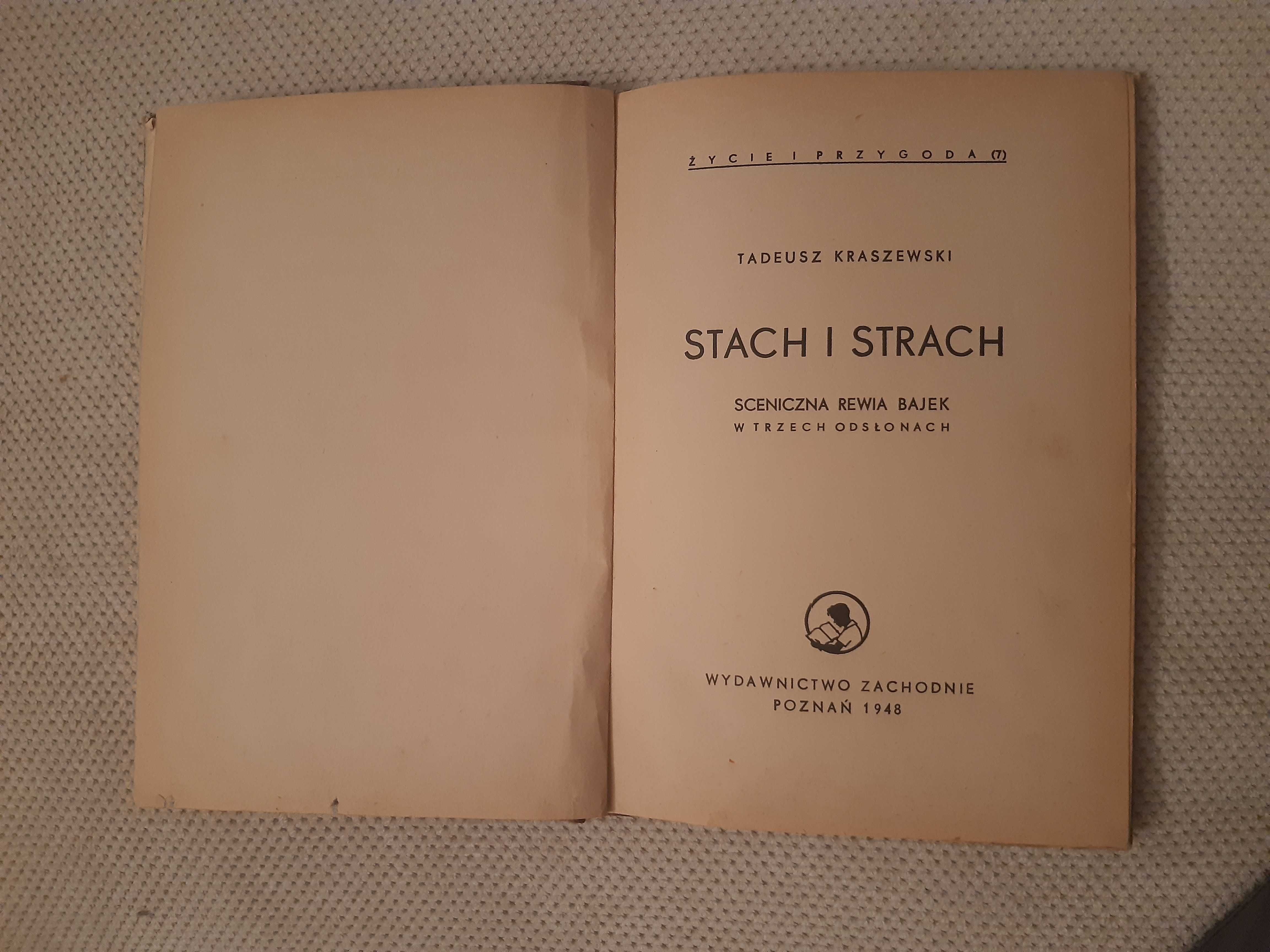 1948 rok, "Stach i Strach" Tadeusz Kraszewski,