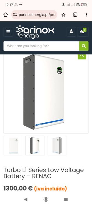 Bateria  para Sistema Fotovoltaico Renac 5KW