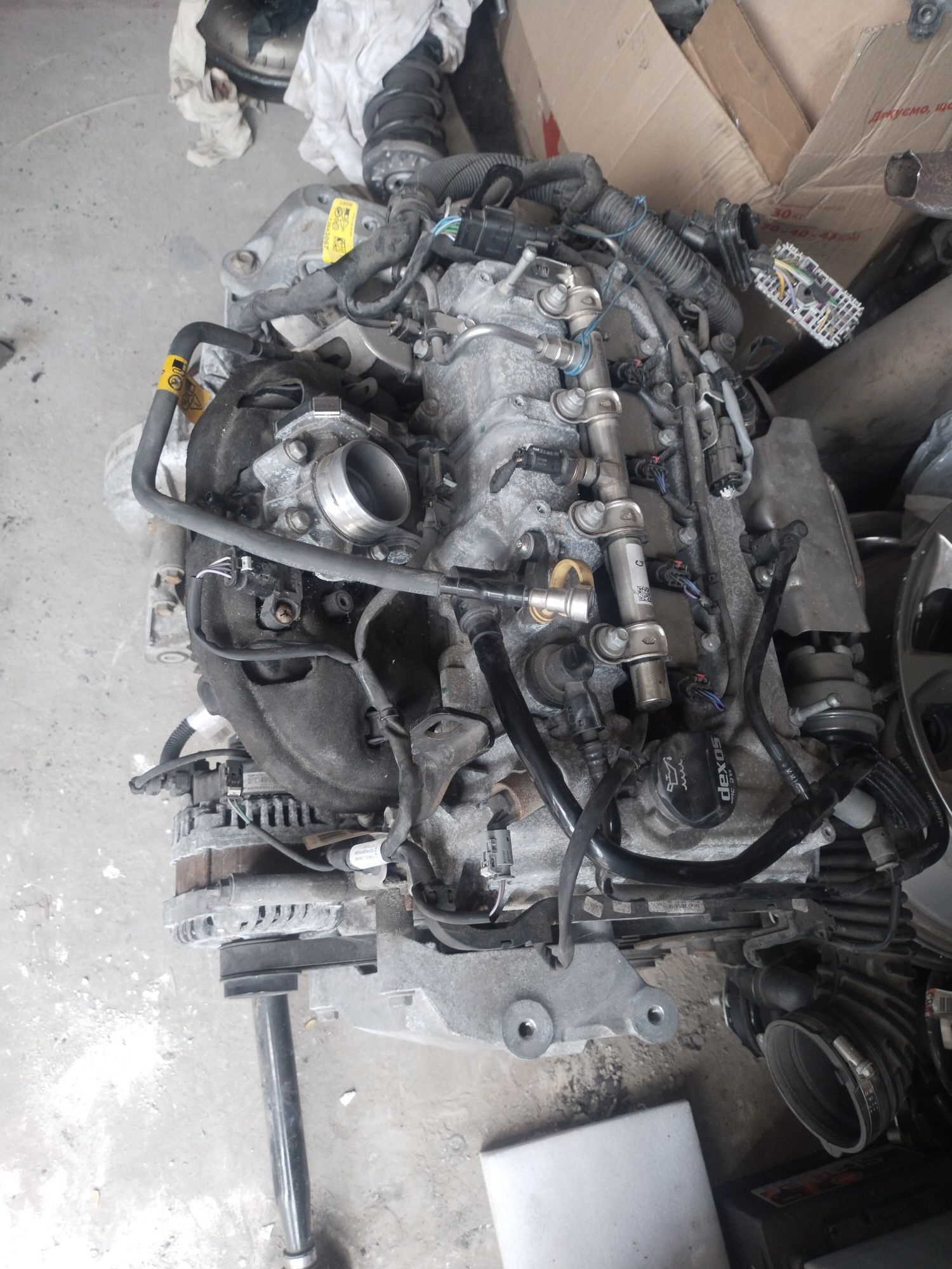 Двигатель  Chevrolet Cruze 1.4 бензин турбина