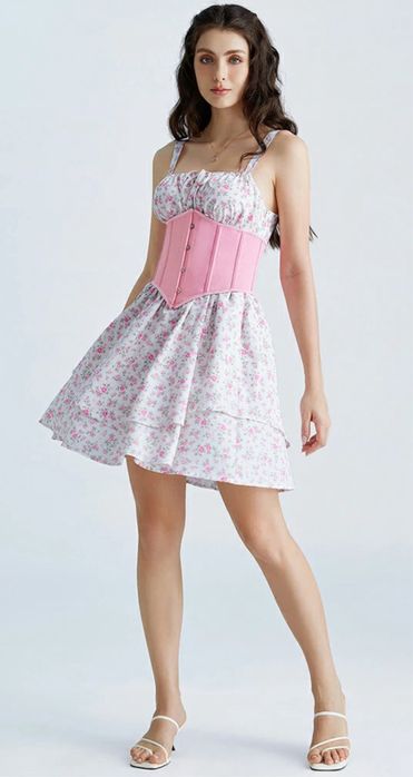 Damski Gorset Średniowieczny Rozmiar 44 Scarlet Darkness